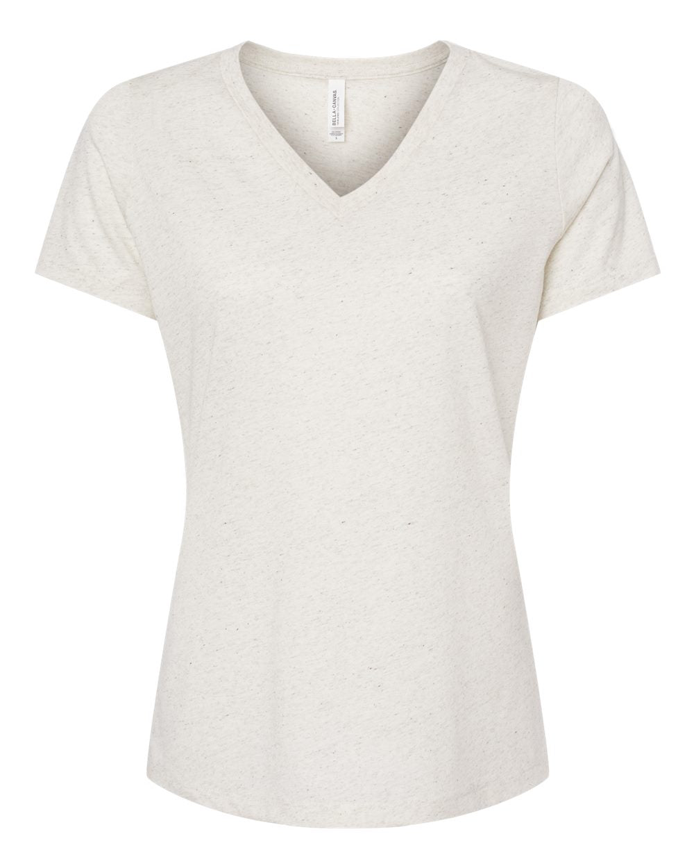 BELLA + CANVAS® Women's Relaxed Triblend Short Sleeve V-Neck Tee
