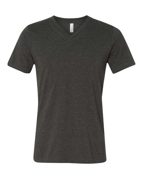 BELLA + CANVAS® Heather CVC Short Sleeve V-Neck Tee