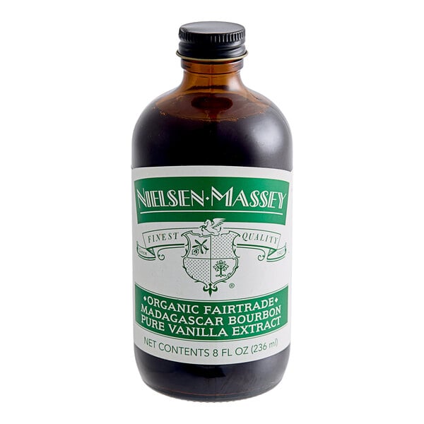 Nielsen-Massey 8 fl. oz. Organic Madagascar Bourbon Vanilla Extract