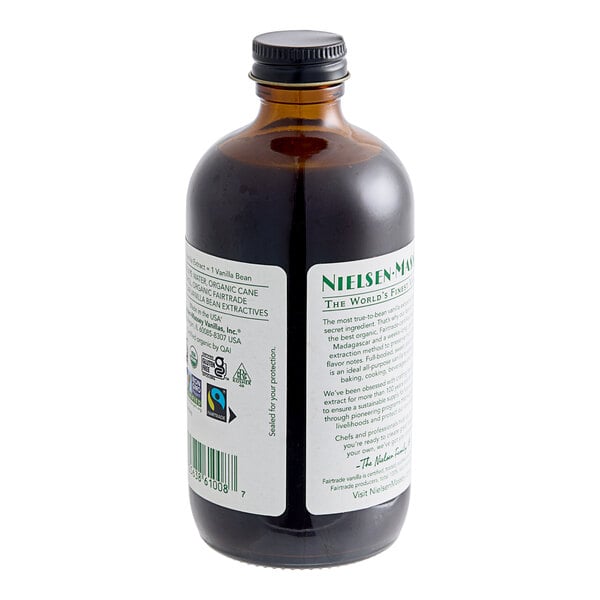 Nielsen-Massey 8 fl. oz. Organic Madagascar Bourbon Vanilla Extract