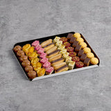 White Toque Traditional Petits Fours Assortment - 106/Case