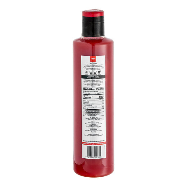 SHOTT Pink Guava Real Fruit Concentrated Flavoring Syrup 1 Liter - 6/Case