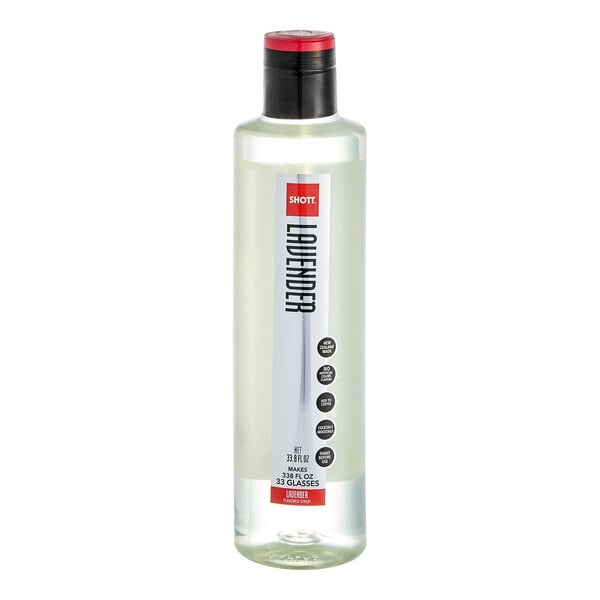 SHOTT Lavender Concentrated Flavoring Syrup 1 Liter - 6/Case
