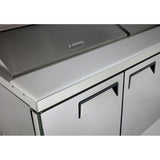 Atosa MSF8307GR Mega-Top Two Door Sandwich Prep Table 60-1/4"W, 17.2 Cu. Ft.