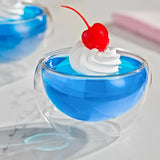 JELL-O Berry Blue Gelatin Dessert Mix 3 oz. - 24/Case