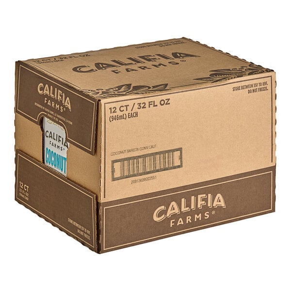 Califia Farms Barista Blend Coconut Milk 32 fl. oz. - 12/Case