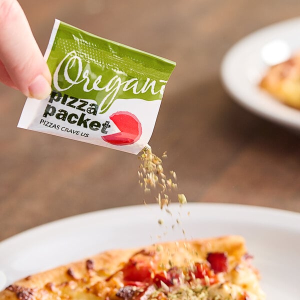 Pizza Packet Oregano Packet 0.023 oz. - 500/Case