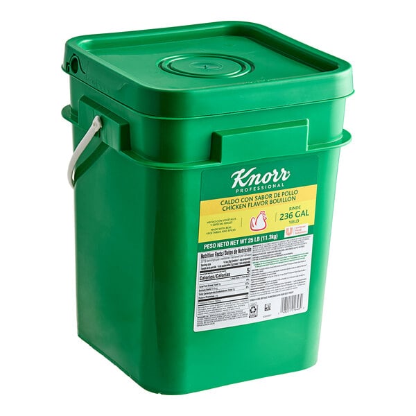 Knorr Caldo de Pollo / Chicken Bouillon Base 25 lb.