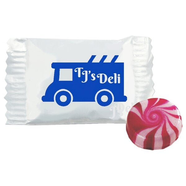Customizable Cinnamon Starlites with Clear Wrapper - 1,000/Case