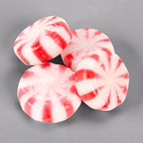 Customizable Red Peppermint Starlites with Clear Wrapper - 3,000/Case
