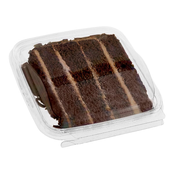 David's Cookies Chocolate Overload Cake Slice 7.4 oz. - 24/Case