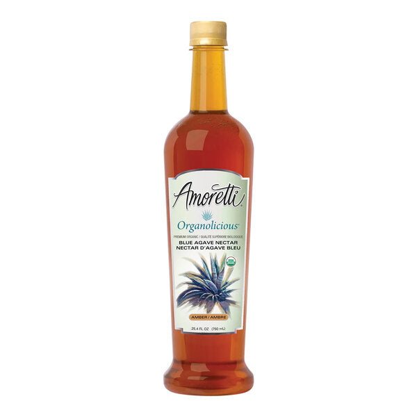 Amoretti Organolicious Organic Amber Blue Agave Nectar 25.4 oz.