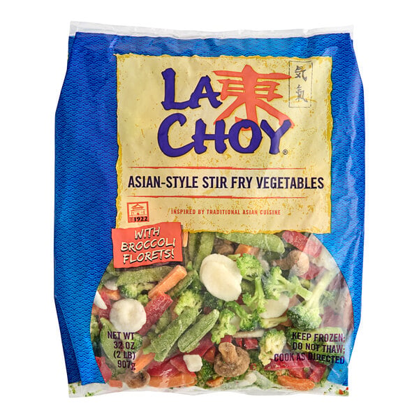 La Choy Asian-Style Stir-Fry Vegetables 2 lb. - 6/Case