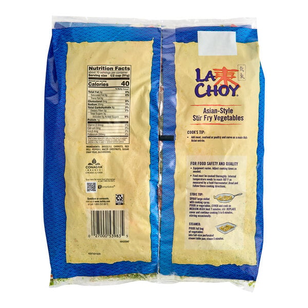 La Choy Asian-Style Stir-Fry Vegetables 2 lb. - 6/Case