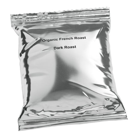 Crown Beverages Organic French Roast Coffee Packet 2.5 oz. - 24/Case