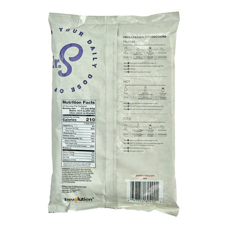 Dr. Smoothie Cafe Essentials Kona Mocha Beverage Mix 3.5 lb. - 5/Case