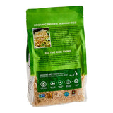 Lotus Foods Organic Long Grain Brown Jasmine Rice 30 oz. - 6/Case