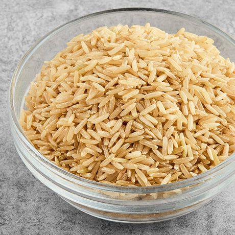 Lotus Foods Organic Long Grain Brown Jasmine Rice 30 oz. - 6/Case