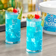Master of Mixes Big Bucket Blue Hawaiian Mix 96 fl. oz. - 4/Case