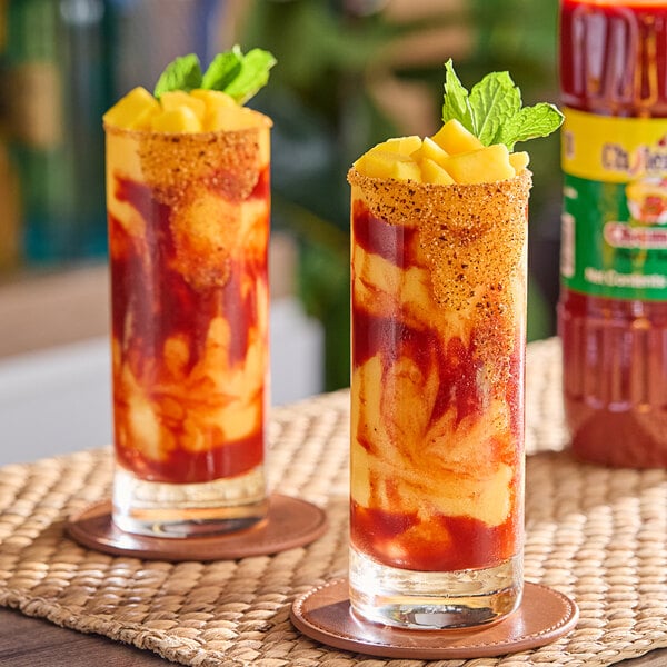 El Chilerito Chamoy Flavor Sauce 33.8 fl. oz. - 12/Case