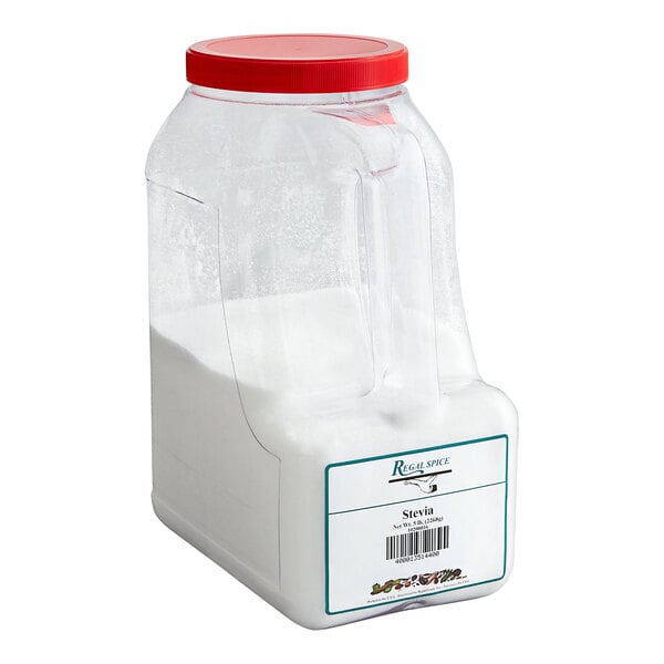 Regal Stevia Sweetener 5 lb. - 4/Case
