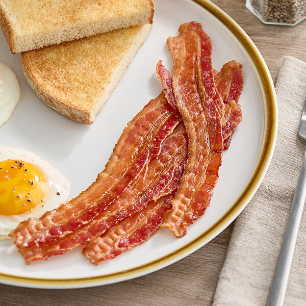Daily's Precooked Ready-To-Finish Extra Thick Bacon Slices - 300/Case