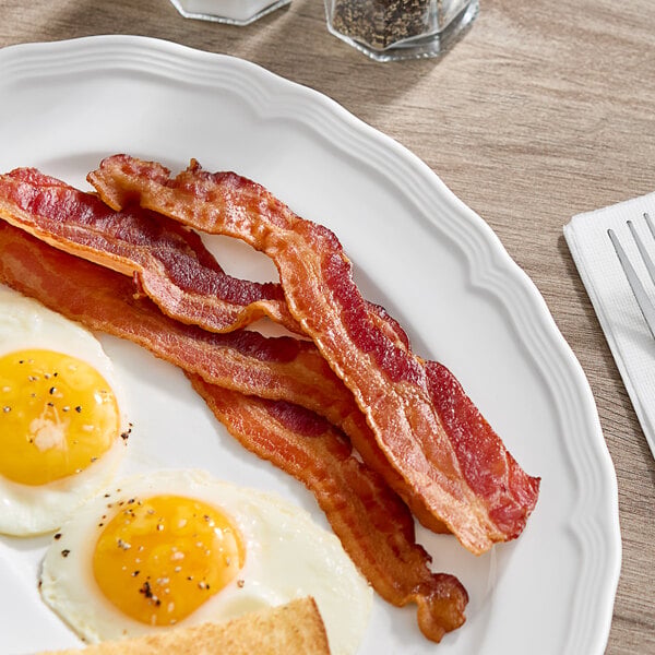 Daily's Precooked Ready-To-Finish XX Thick Bacon Slices - 300/Case