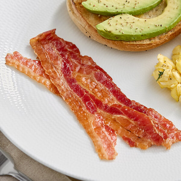 Daily's Precooked Ready-To-Finish Thick Applewood Smoked Bacon Slices - 300/Case