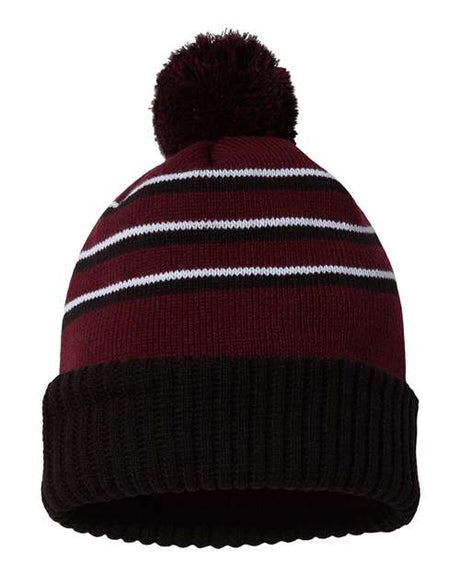 Richardson Chunk Twist cuffed knit beanie for winter