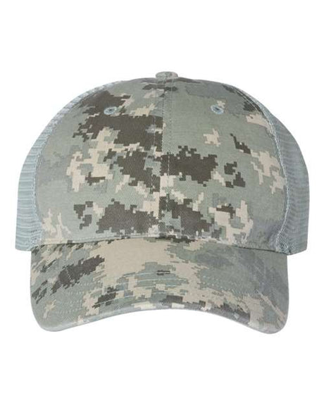 Richardson® Garment Washed Printed Trucker Cap