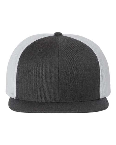 Richardson twill back trucker cap with breathable mesh