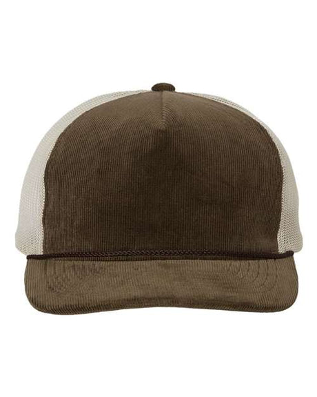 Richardson Fremont trucker cap with breathable mesh back
