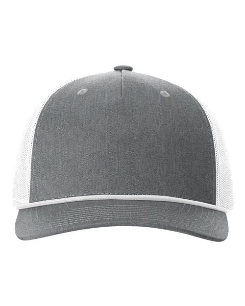 Richardson® Five Panel Trucker with Rope Cap