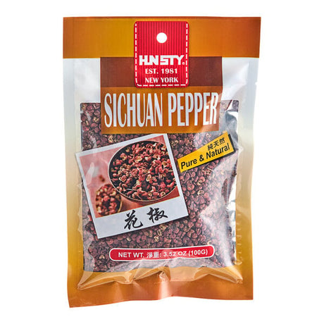 HUNSTY Red Sichuan Peppercorn 3.52 oz. - 50/Case