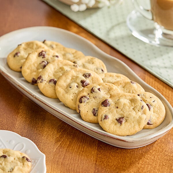 David's Cookies Traditional Chocolate Chip Cookie Dough 0.5 oz. - 640/Case