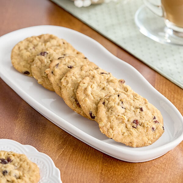 David's Cookies Dairy-Free Oatmeal Raisin Cookie Dough 1 oz. - 320/Case