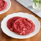 David's Cookies Classic Red Velvet Cookie Dough 1.5 oz. - 216/Case