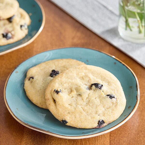 David's Cookies Gourmet Lemon Blueberry Cookie Dough 1.5 oz. - 216/Case