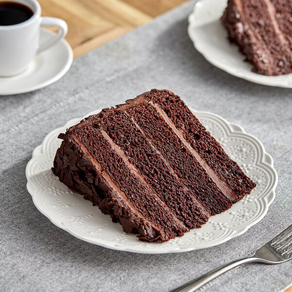 David's Cookies Chocolate Overload Cake Slice 7.4 oz. - 24/Case