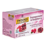 Twinings Pomegranate & Raspberry Herbal Tea Bags - 120/Case