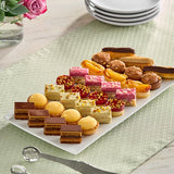 White Toque Traditional Petits Fours Assortment - 106/Case