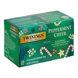 Twinings Peppermint Cheer Herbal Tea Bags - 20/Box