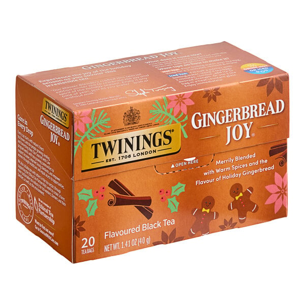 Twinings Gingerbread Joy Tea Bags - 20/Box