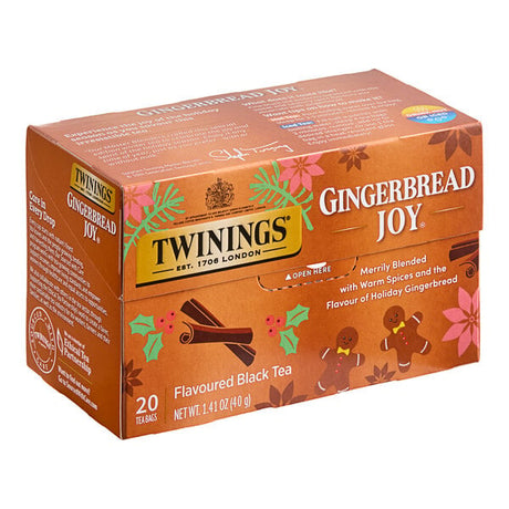 Twinings Gingerbread Joy Tea Bags - 20/Box
