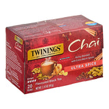 Twinings Ultra Spice Chai Tea Bags - 120/Case