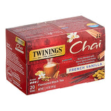 Twinings French Vanilla Chai Tea Bags - 20/Box