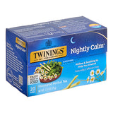Twinings Nightly Calm Herbal Tea Bags - 20/Box