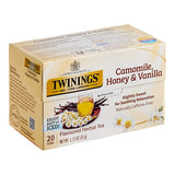 Twinings Chamomile, Honey & Vanilla Herbal Tea Bags - 20/Box