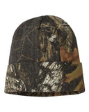 Gorro con puño de 12" con licencia camuflada