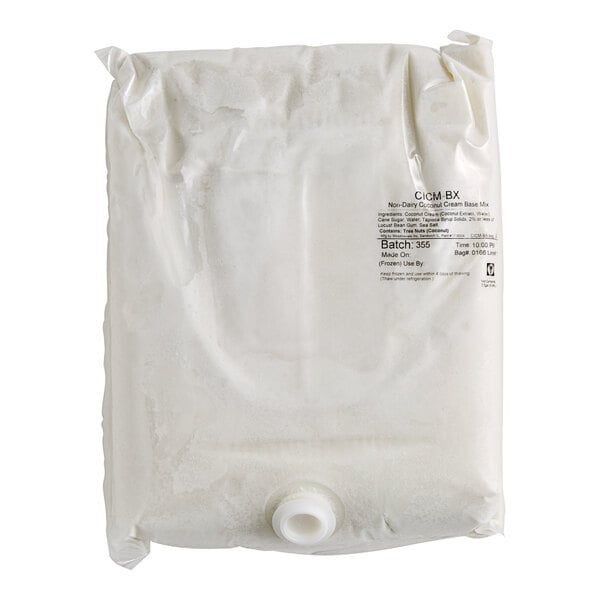 Meadowvale Dairy-Free Coconut Cream Ice Cream Mix 2.5 Gallon - 2/Case